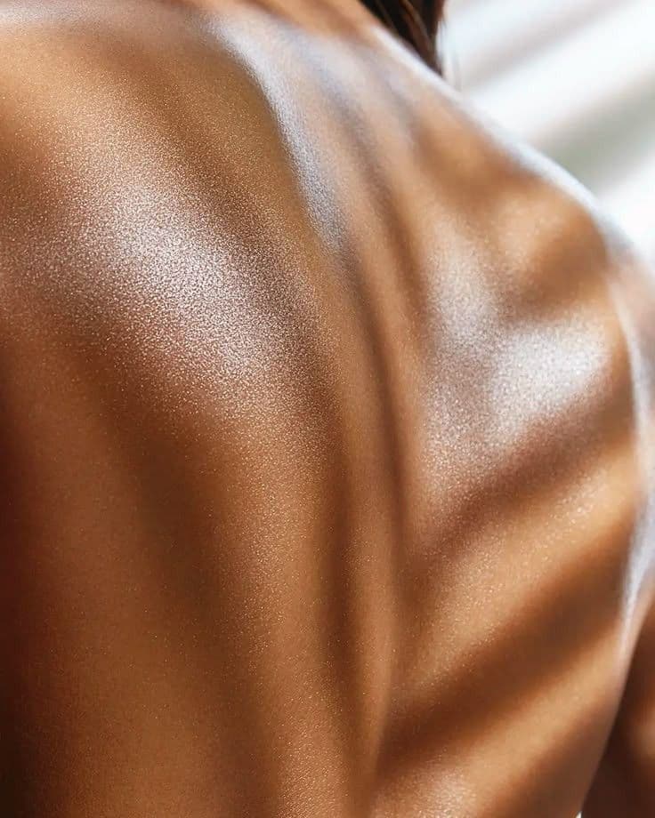 Peau en lumière naturelle